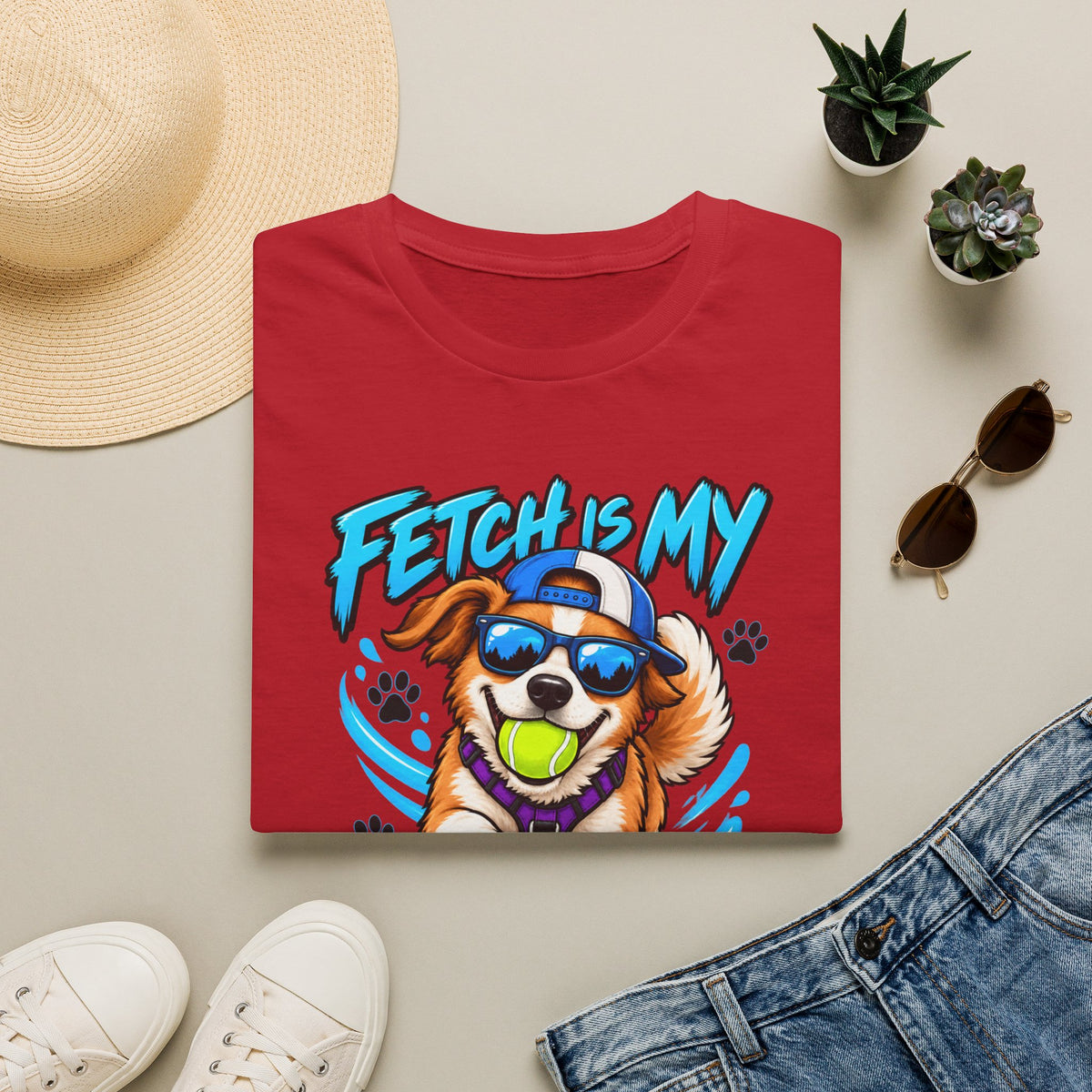 Fetch Is My Cardio Dog T-Shirt