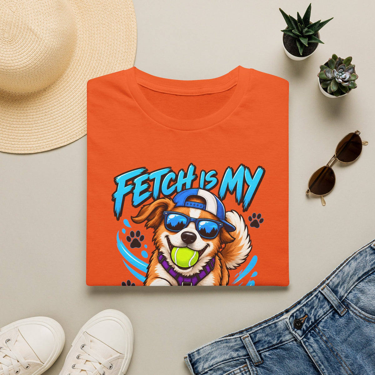 Fetch Is My Cardio Dog T-Shirt
