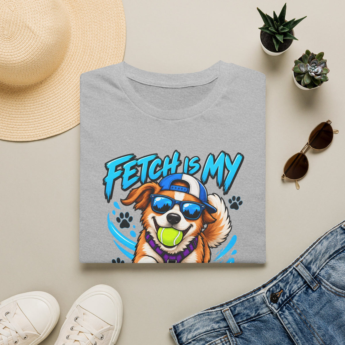Fetch Is My Cardio Dog T-Shirt
