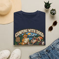 Camping With Dogs T-Shirt — Vintage Outdoor Dog Lover Tee