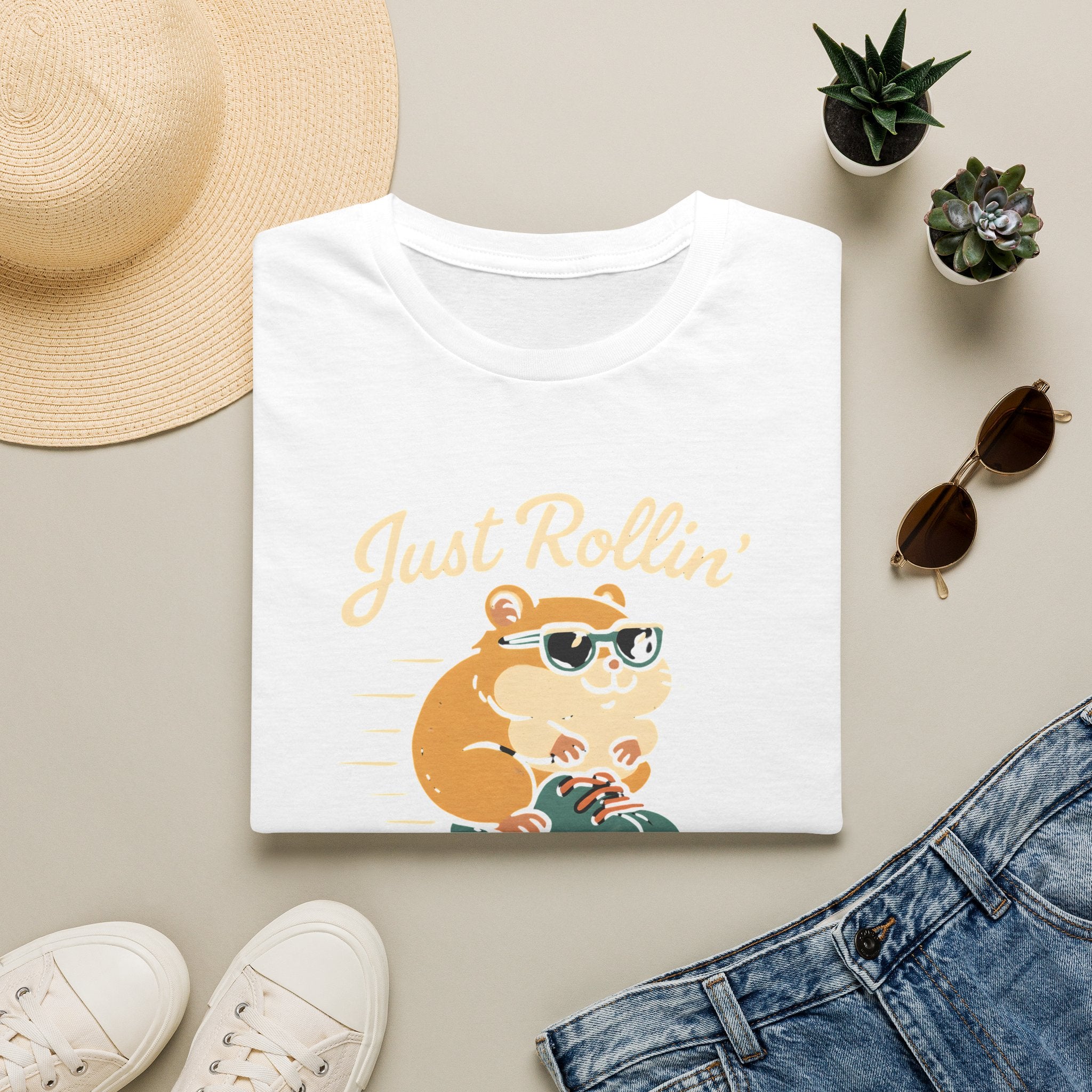 Just Rollin' Hamster T-Shirt