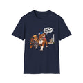 Dog Pack T‑Shirt — “Come on big dawg!” Cartoon Rescue Dogs Tee