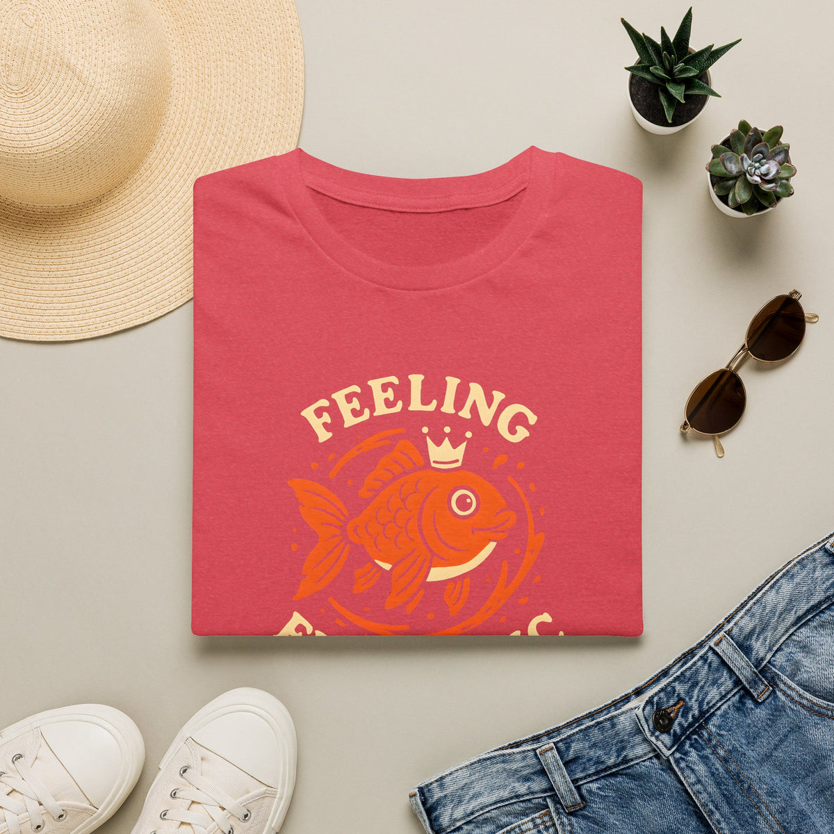 Feeling Fin-tastic Goldfish T-Shirt