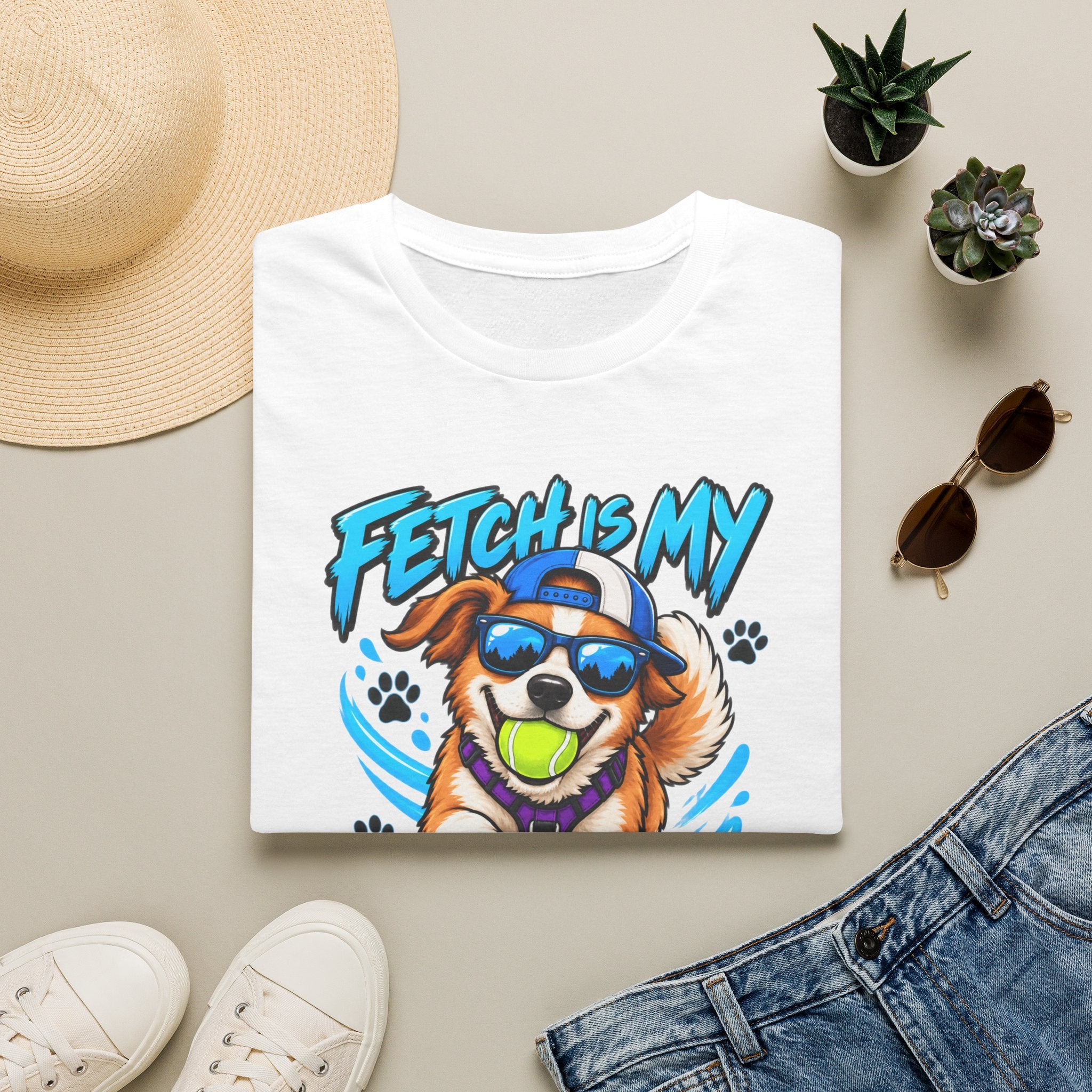 Fetch Is My Cardio Dog T-Shirt