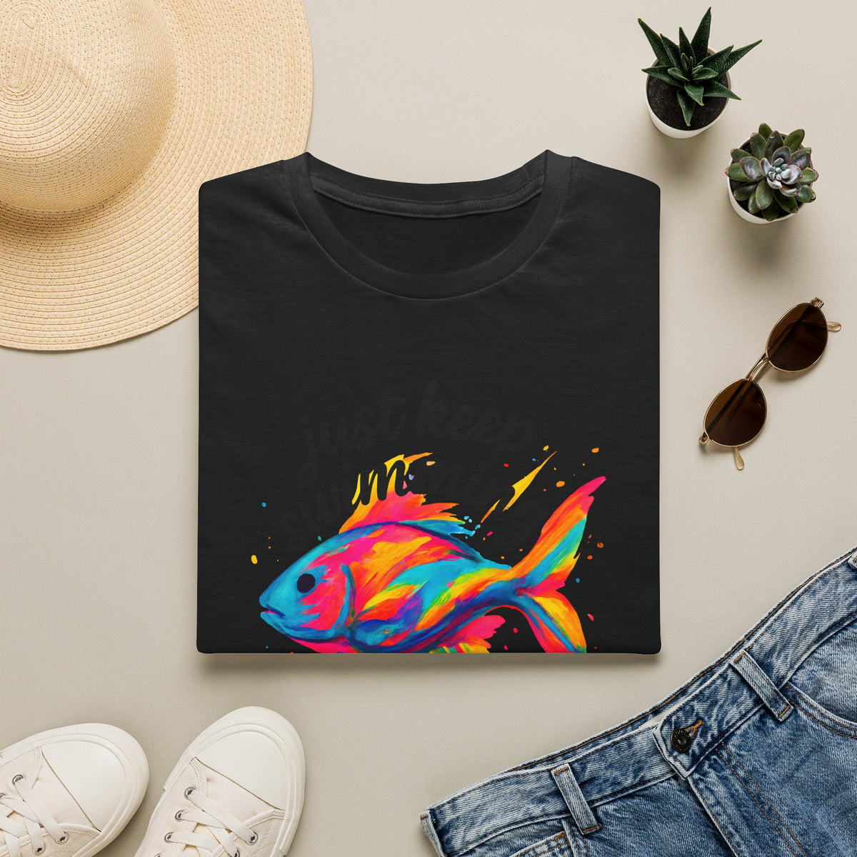 Colorful Rainbow Fish T-Shirt