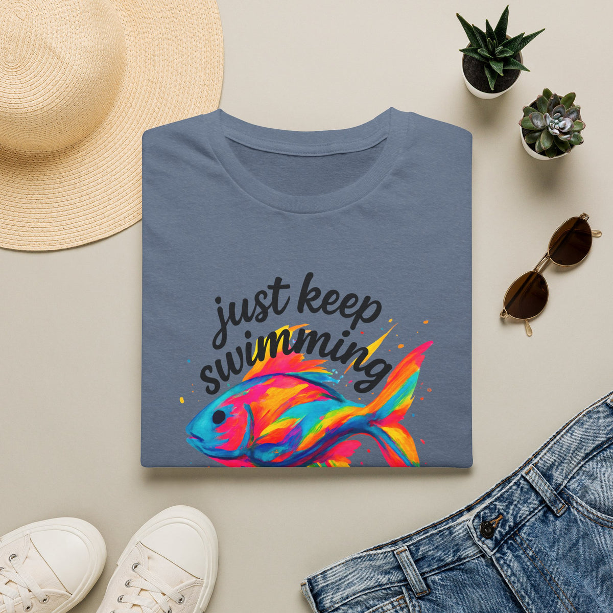 Colorful Rainbow Fish T-Shirt