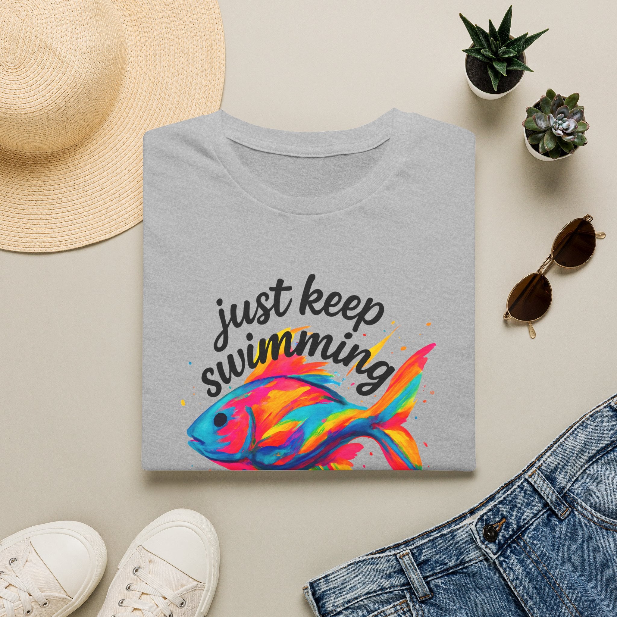 Colorful Rainbow Fish T-Shirt