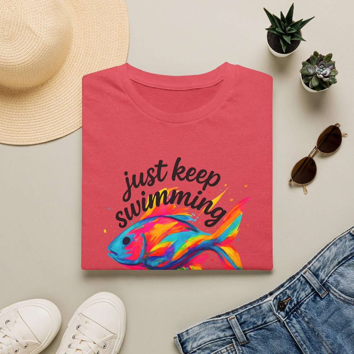 Colorful Rainbow Fish T-Shirt
