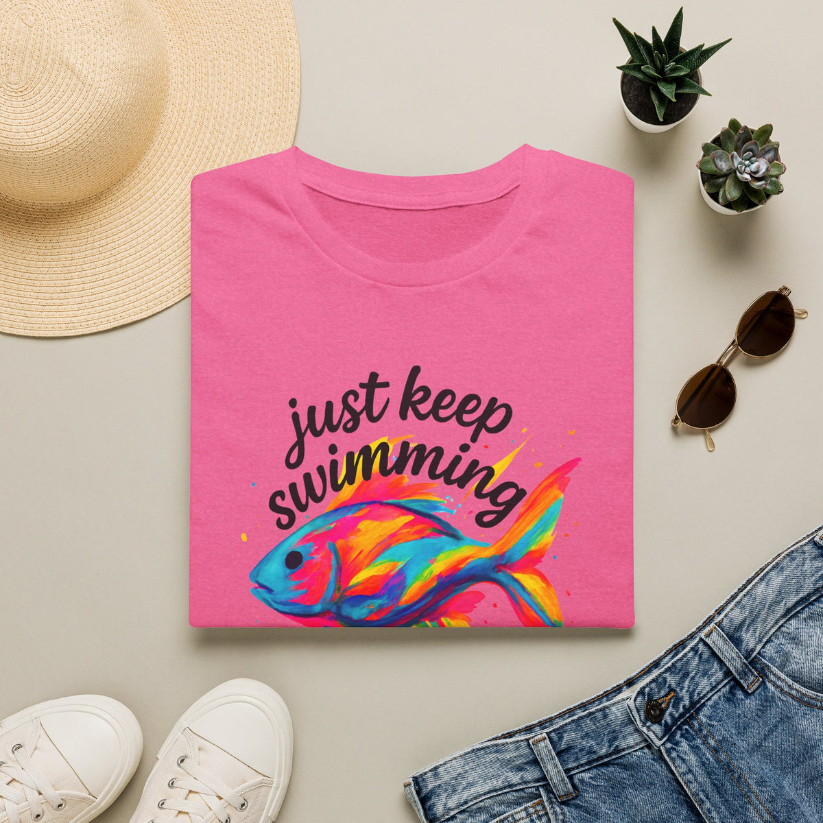Colorful Rainbow Fish T-Shirt