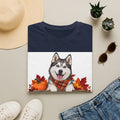 Husky Autumn Tee – 'Canine Chaos Co.' Fall Dog T-Shirt