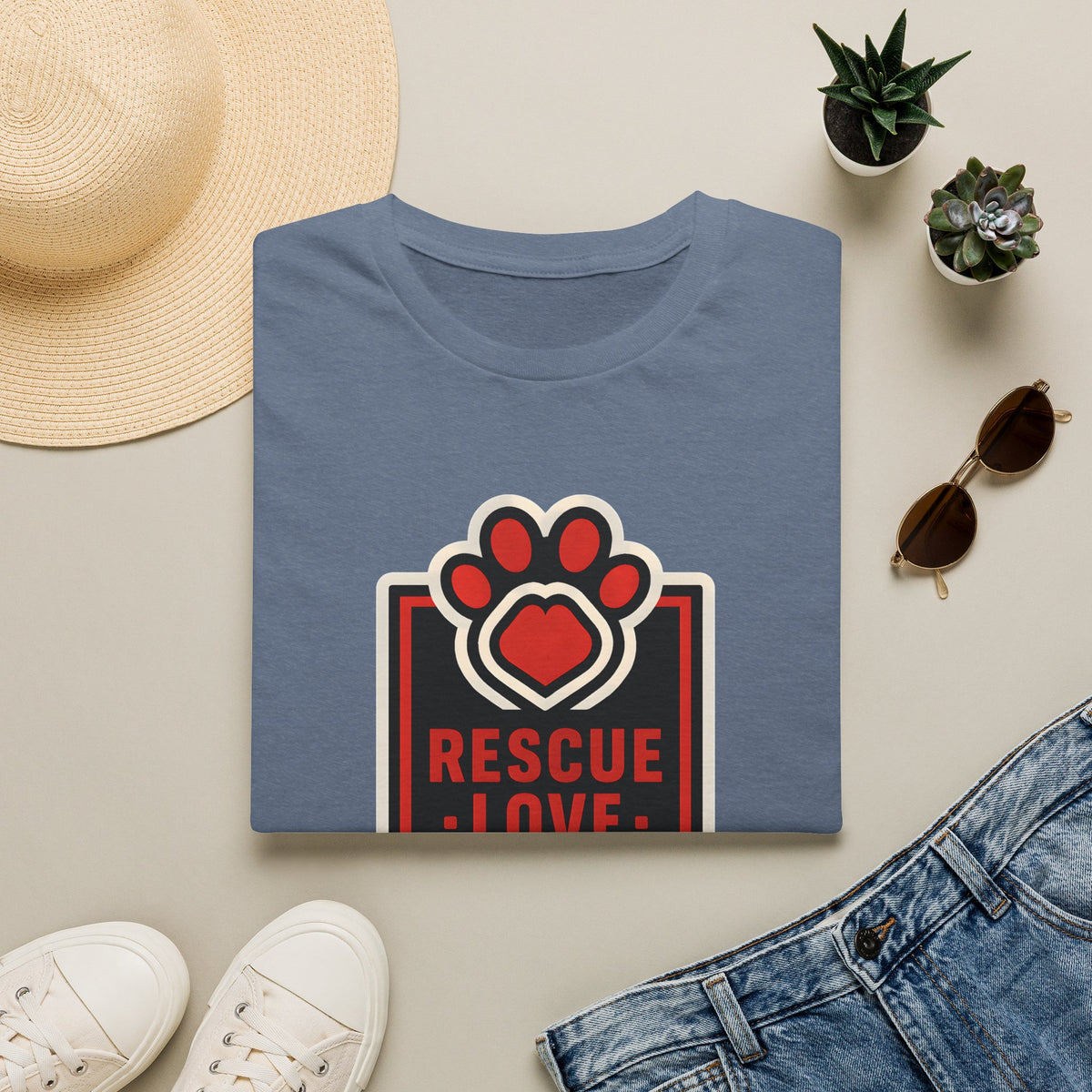 Rescue Love Repeat T-Shirt