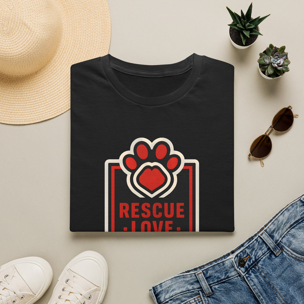 Rescue Love Repeat T-Shirt