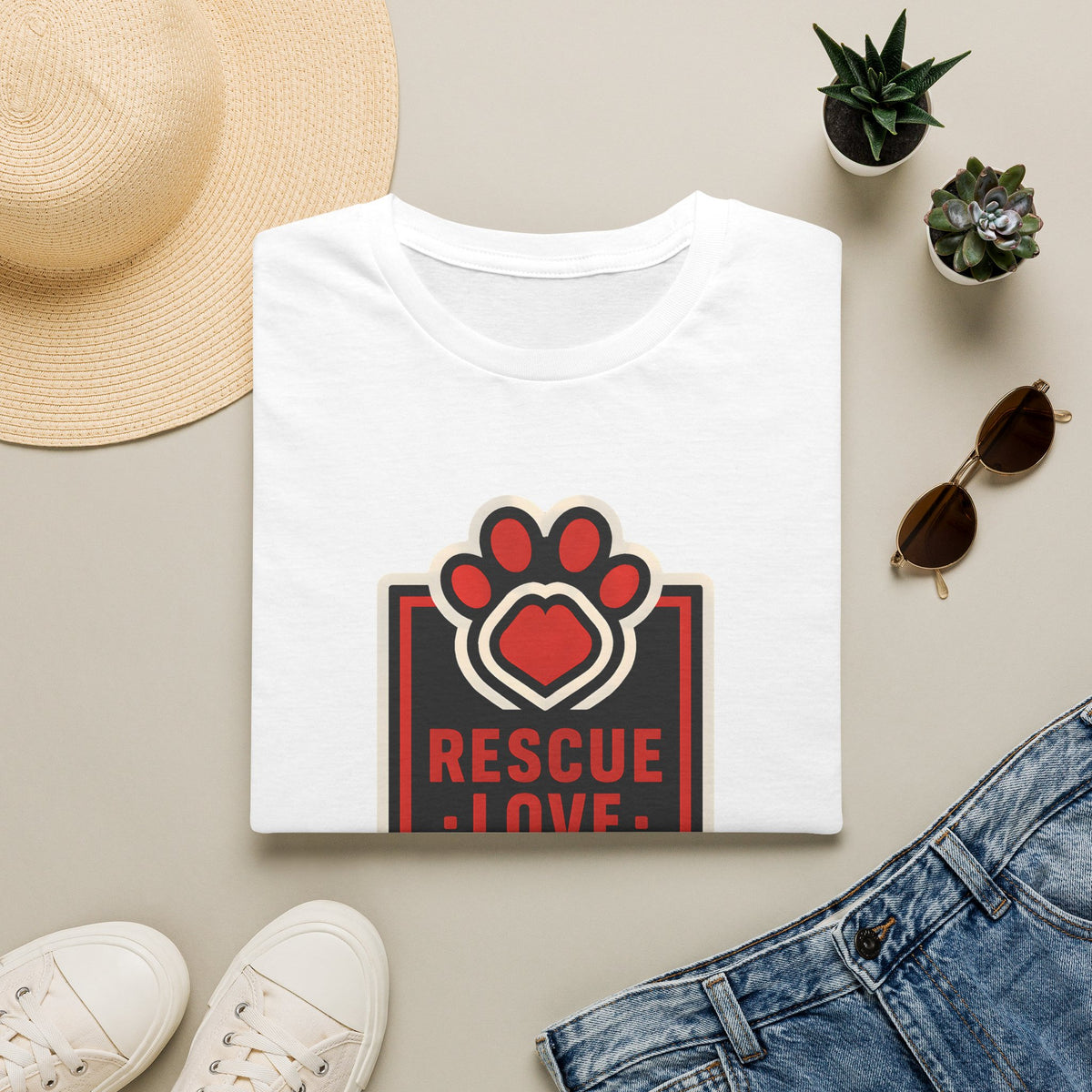 Rescue Love Repeat T-Shirt