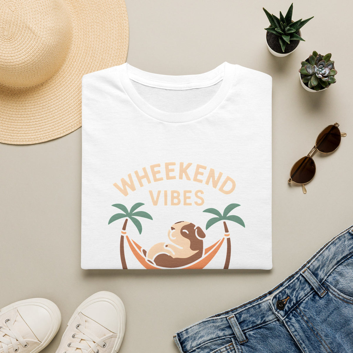Puppy in Hammock T-Shirt