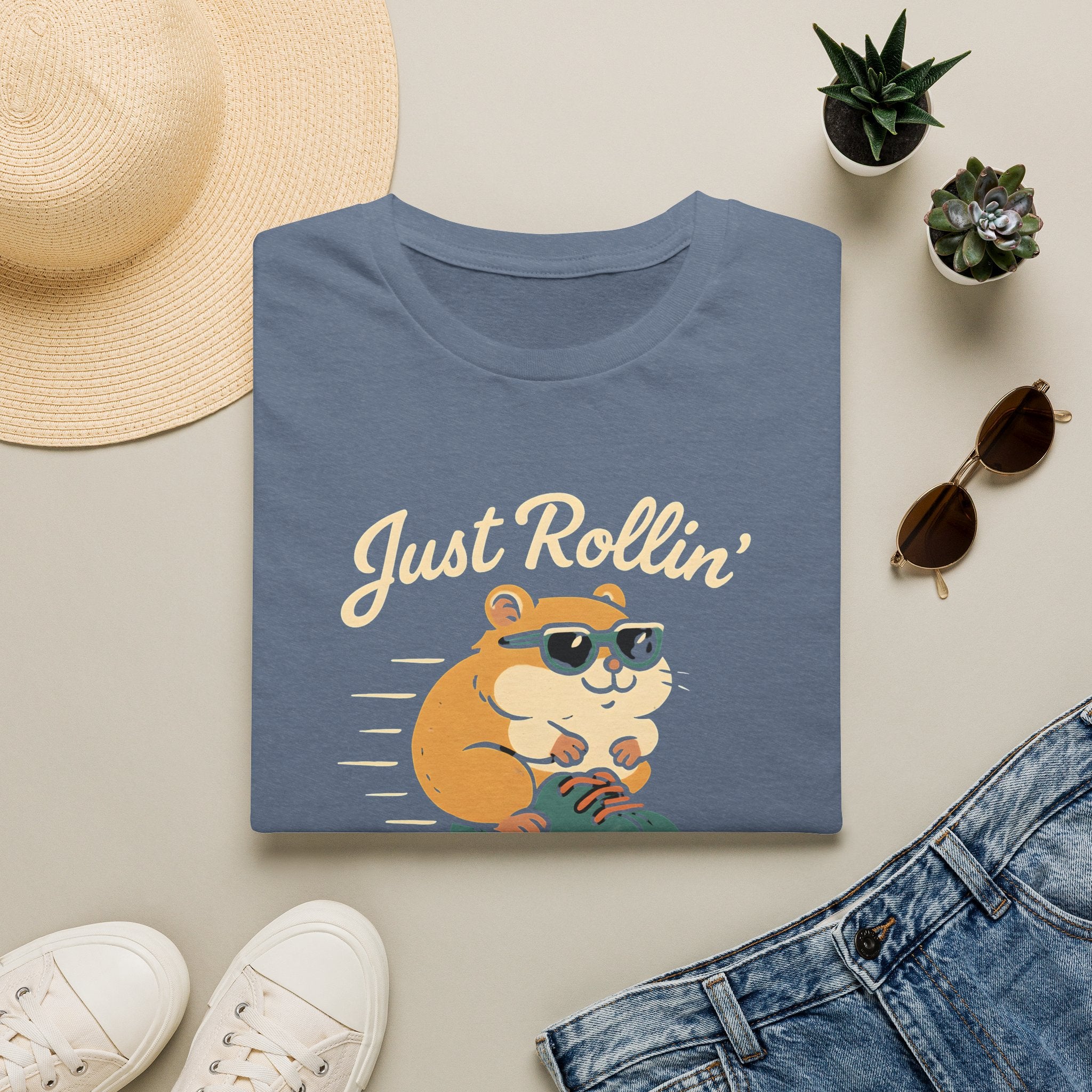 Just Rollin' Hamster T-Shirt